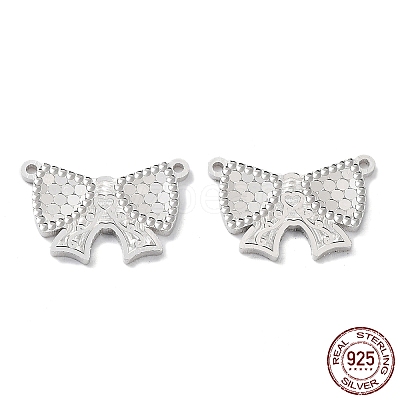 Rhodium Plated 925 Sterling Silver Pendants STER-C003-20P-1