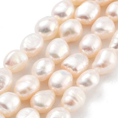 Natural Cultured Freshwater Pearl Beads Strands PEAR-P062-29F-X-1