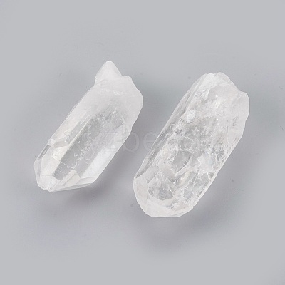 Natural Quartz Crystal Beads G-O164-04-1