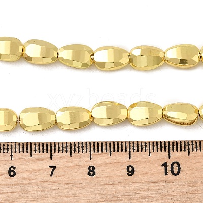 Electroplate Glass Beads Strands EGLA-F166-12G-1