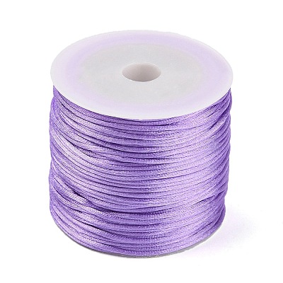 30M Nylon Satin Rattail Cords NWIR-YW0001-04-07-1