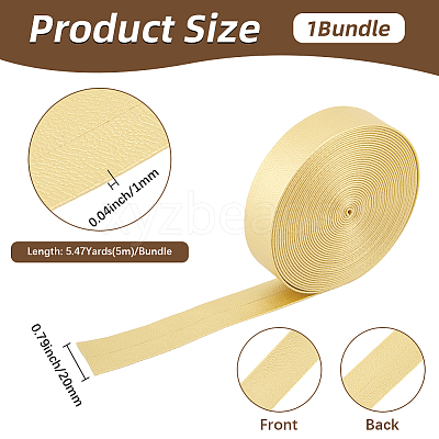 PU Leather Ribbons DIY-WH20011-93F-02-1