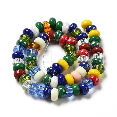 Glass Beads Strands LAMP-G156-20-1