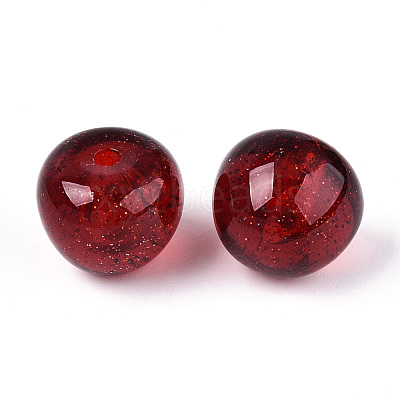 Transparent Acrylic Beads OACR-N146-10-1