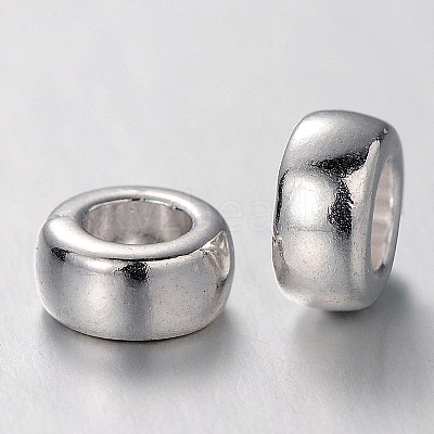 Tibetan Style Alloy Beads TIBEB-Q004-S-FF-1