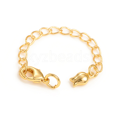 Brass Chain Extender X-KK-L155-28G-1