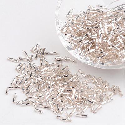Glass Twist Bugles Seed Beads X-TTSDB6MM21-1