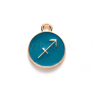 Alloy Enamel Pendants LS-ENAM-S124-01A-05F-1