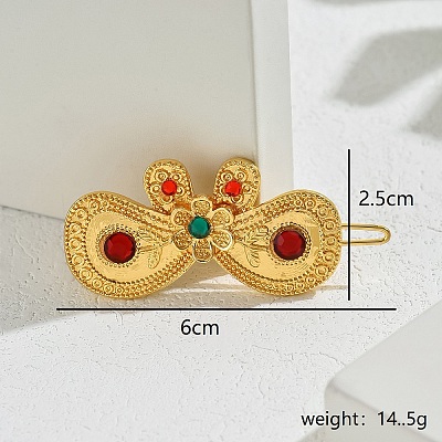 Ethnic Style Bowknot Alloy Hair Barrettes EY3385-1-1