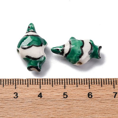 Handmade Porcelain Beads PORC-R002-02E-1
