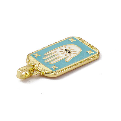 Alloy Enamel Pendants ENAM-D042-01L-1