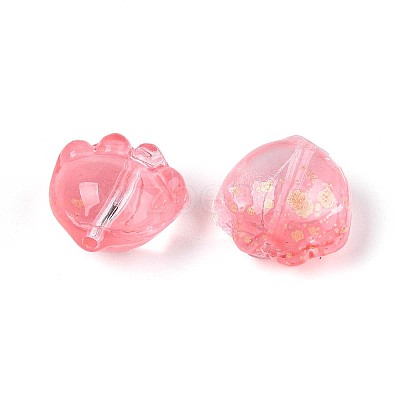 Transparent Glass Beads GLAA-D304-02B-1