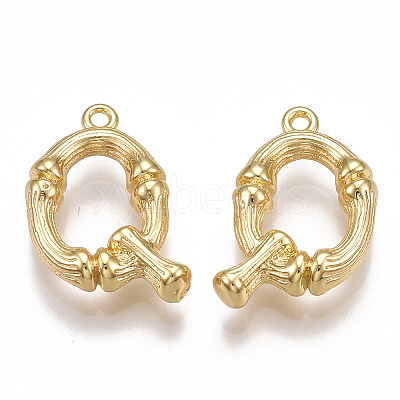 Brass Pendants KK-T038-193G-Q-1