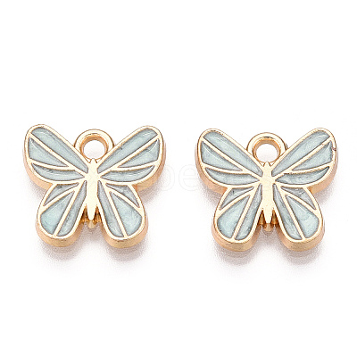 Alloy Enamel Pendants ENAM-E004-04G-01-1