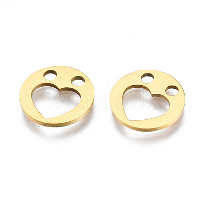 Ion Plating(IP) 201 Stainless Steel Charms STAS-T044-279G-1