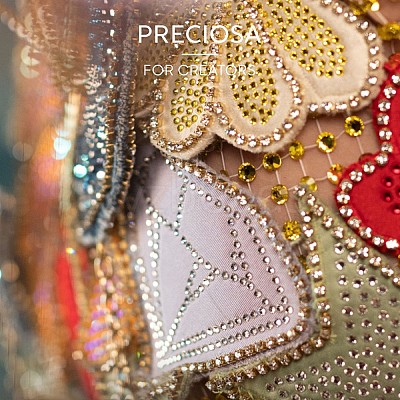 Preciosa® Crystal Hotfix Flatback Stones Y-PRC-HSS10-40080-1