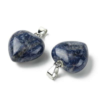 Natural Sodalite Pendants G-F820-10A-02-1