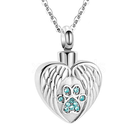 Stainless Steel Pendant Necklaces PW-WG41383-12-1