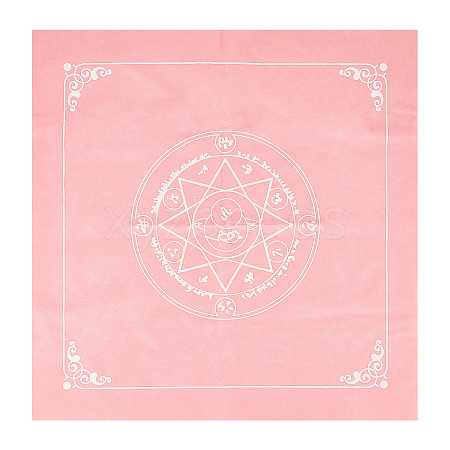 Velvet Tarot Tablecloth for Divination AJEW-WH0324-14B-1