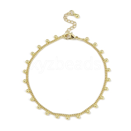 Rack Plating Brass Bracelets for Women BJEW-K244-08B-G-1