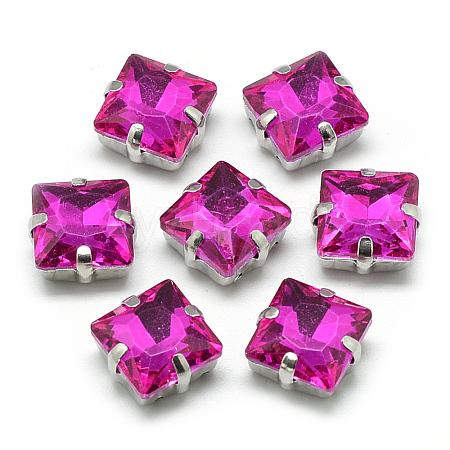 Sew on Rhinestone RGLA-T037-12x12mm-10-1