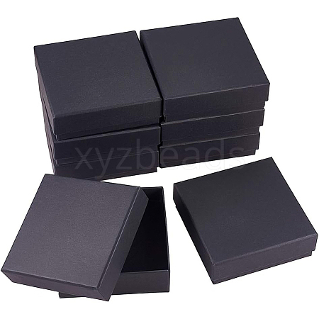 Kraft Paper Jewelry Boxes CON-BC0005-90-1