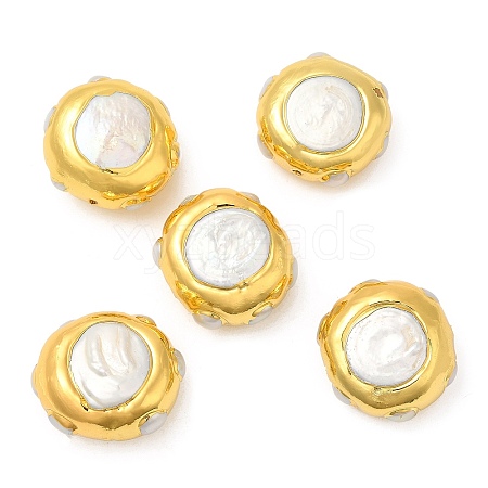 Baroque Style Natural Keshi Pearl Beads KK-M251-04G-1