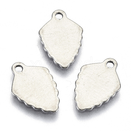 Non-Tarnish 201 Stainless Steel Charms STAS-R116-024-1