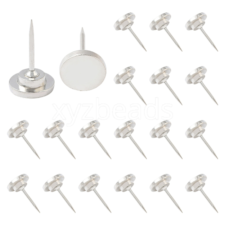 30Pcs Zinc Alloy Drawing Pins FIND-WH20033-036S-1