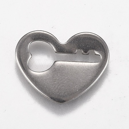 Non-Tarnish 304 Stainless Steel Pendants STAS-Z012-03P-1