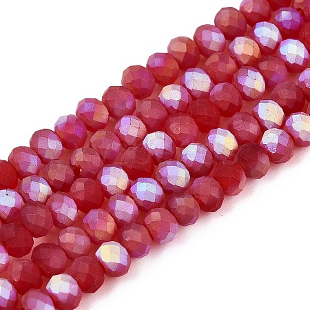 Transparent Glass Beads Strands EGLA-A044-T3mm-MB01-1