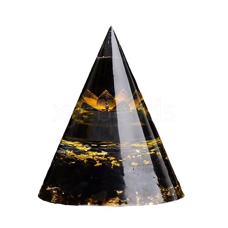 Orgonite Cone Resin Display Decorations PW-WG5809E-01-1