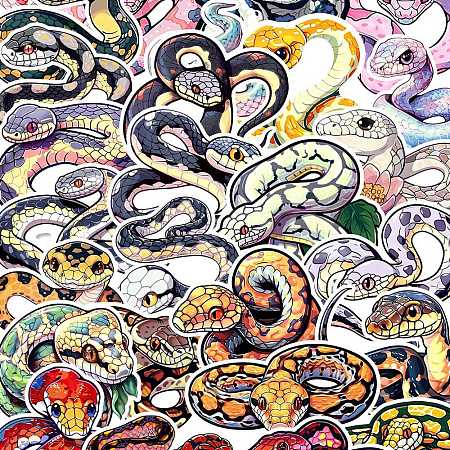 Snake Paper Stickers DIY-H173-09-1