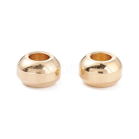 Brass Beads KK-K253-14G-1