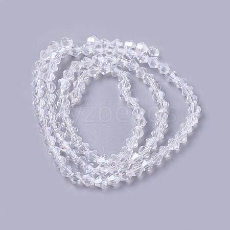 Imitation Crystal Glass Beads Strand YS-TAC0002-01-6mm-1