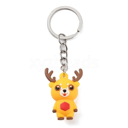 Christmas Themed Iron Keychains KEYC-L035-01P-02-1