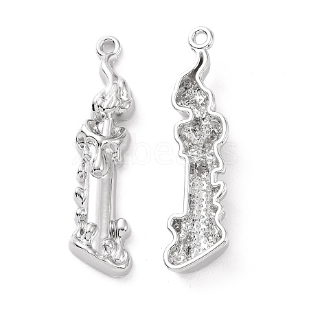 Rack Plating Alloy Pendants PALLOY-D007-69P-1