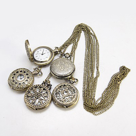 Fashion Iron Pocket Watches WACH-G006-M2-1