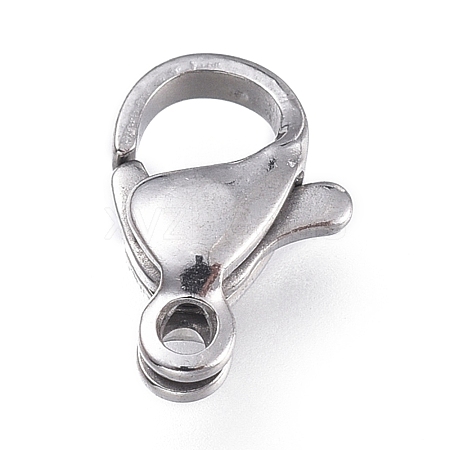 Tarnish Resistant 316 Surgical Stainless Steel Lobster Claw Clasps STAS-M281-01P-B-1