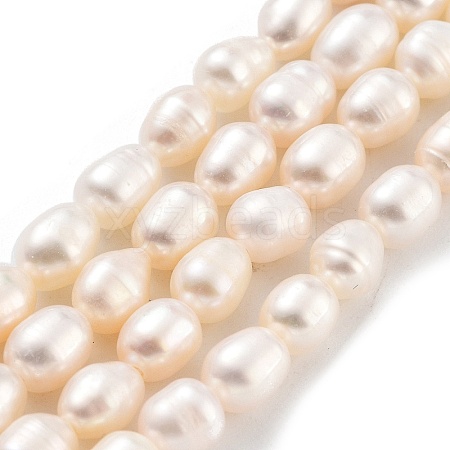 Natural Cultured Freshwater Pearl Beads Strands PEAR-P062-16B-1