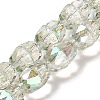 Transparent Glass Beads Strands EGLA-D030-03C-1