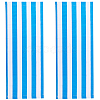 2Pcs Stripe Pattern Canvas Cloth Chair Replacement FIND-GF0007-72C-1