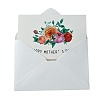 Mother's Day Gift Cards AJEW-E058-01F-3