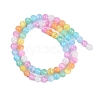 Macaron Color Natural Selenite Beads Strands G-F780-A01-01-2