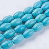 Synthetic Turquoise Beads Strands G-J394-02-1