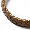 PU Imitation Leather Braided Cord Bracelets for Women BJEW-M290-01I-4