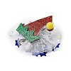 Christmas Theme Glitter Felt Fabric Alligator Hair Clip PHAR-U002-01H-3