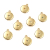 Brass Micro Pave Cubic Zirconia Charms ZIRC-I054-13G-1