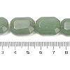 Natural Green Aventurine Beads Strands G-U018-J01-01-4