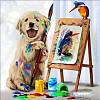 DIY Pet Theme Diamond Painting Kits ANIM-PW0001-162D-1